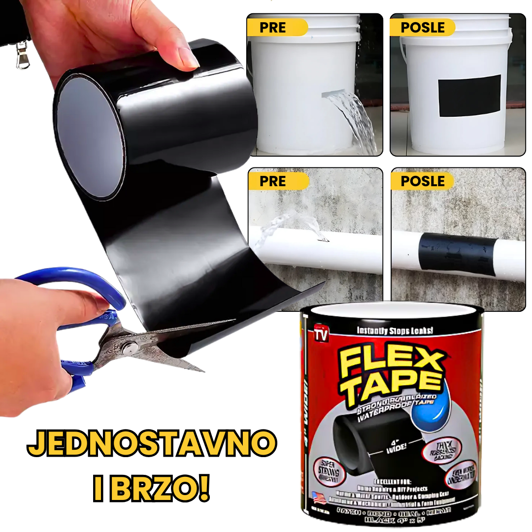 Flex tape Super Lepljiva Traka ORIGINAL