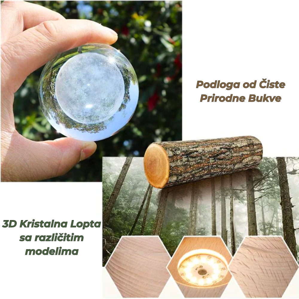 MAGIČNA KOLEKCIJA -3D Lampa Galaksije