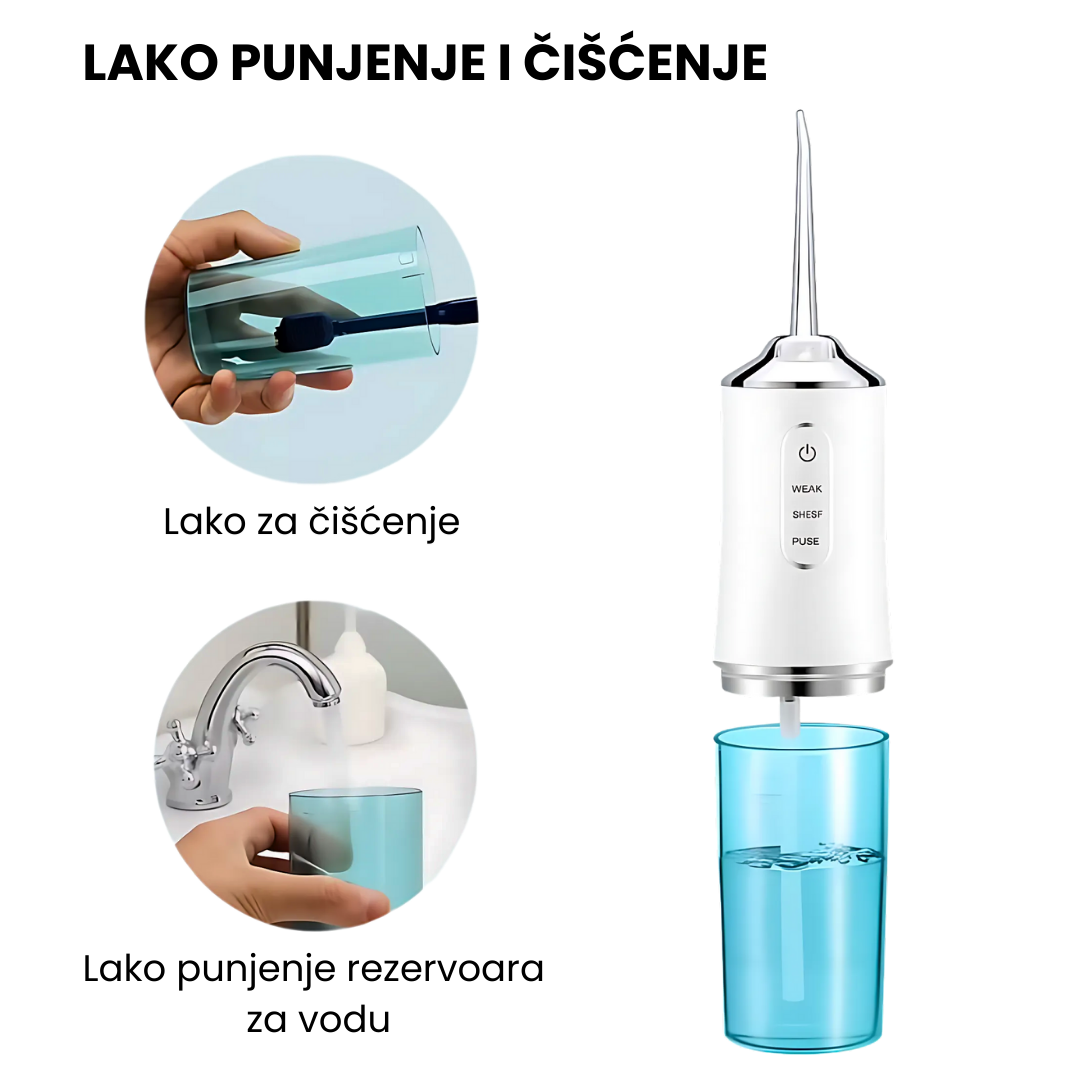 Profesionalni Tuš za zube – oralna higijena