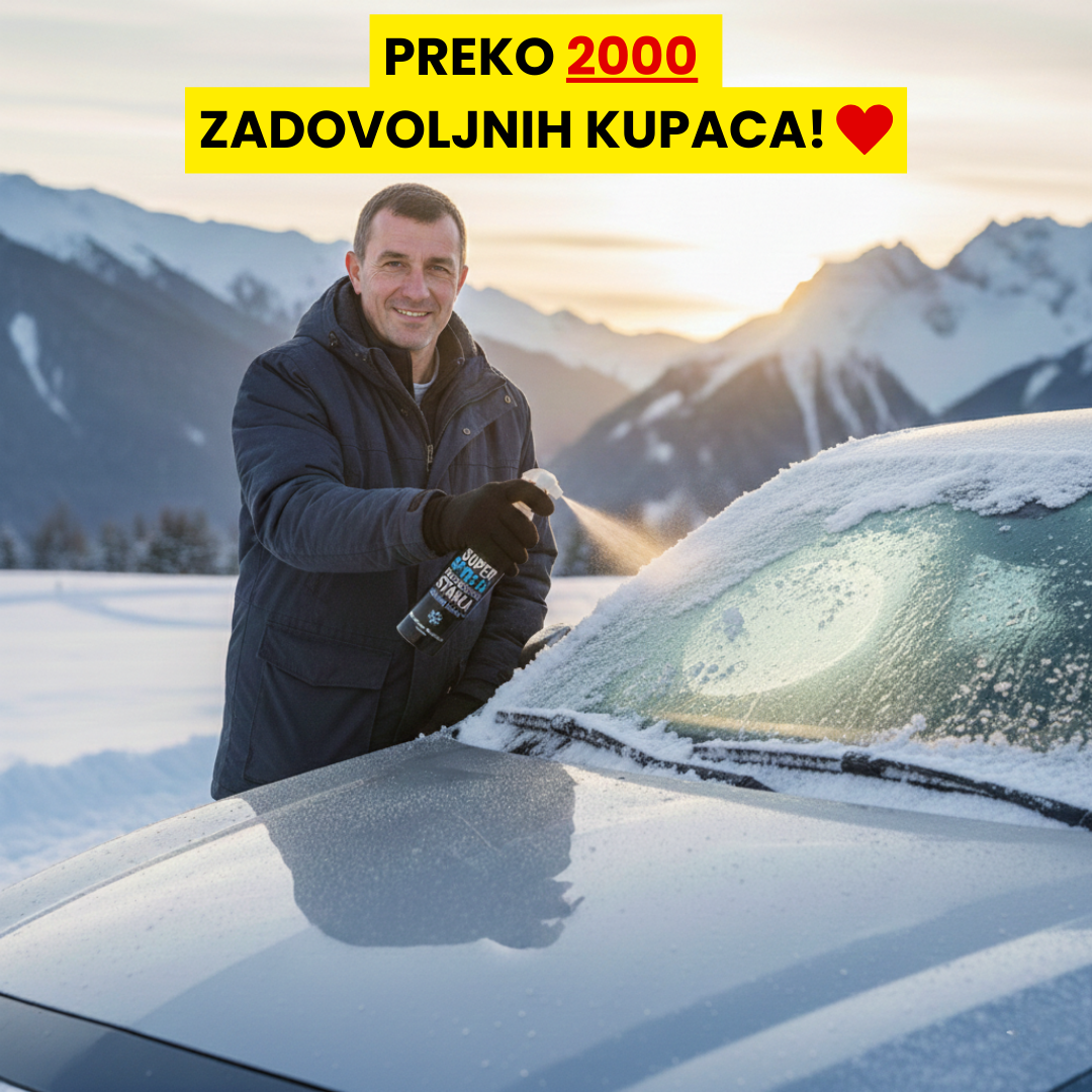 Super Sprej Za Odmrzavanje Stakla - CLEAR VISION