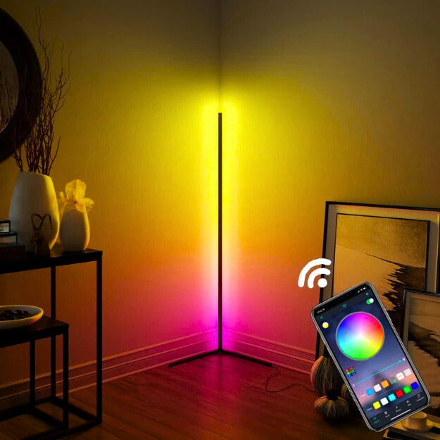 RGB Corner Lampa - Dizajn za Ćošak Sobe