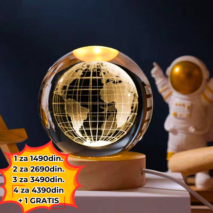 2 u 1 Galaxy Lampa - 3D Modeli Svemira