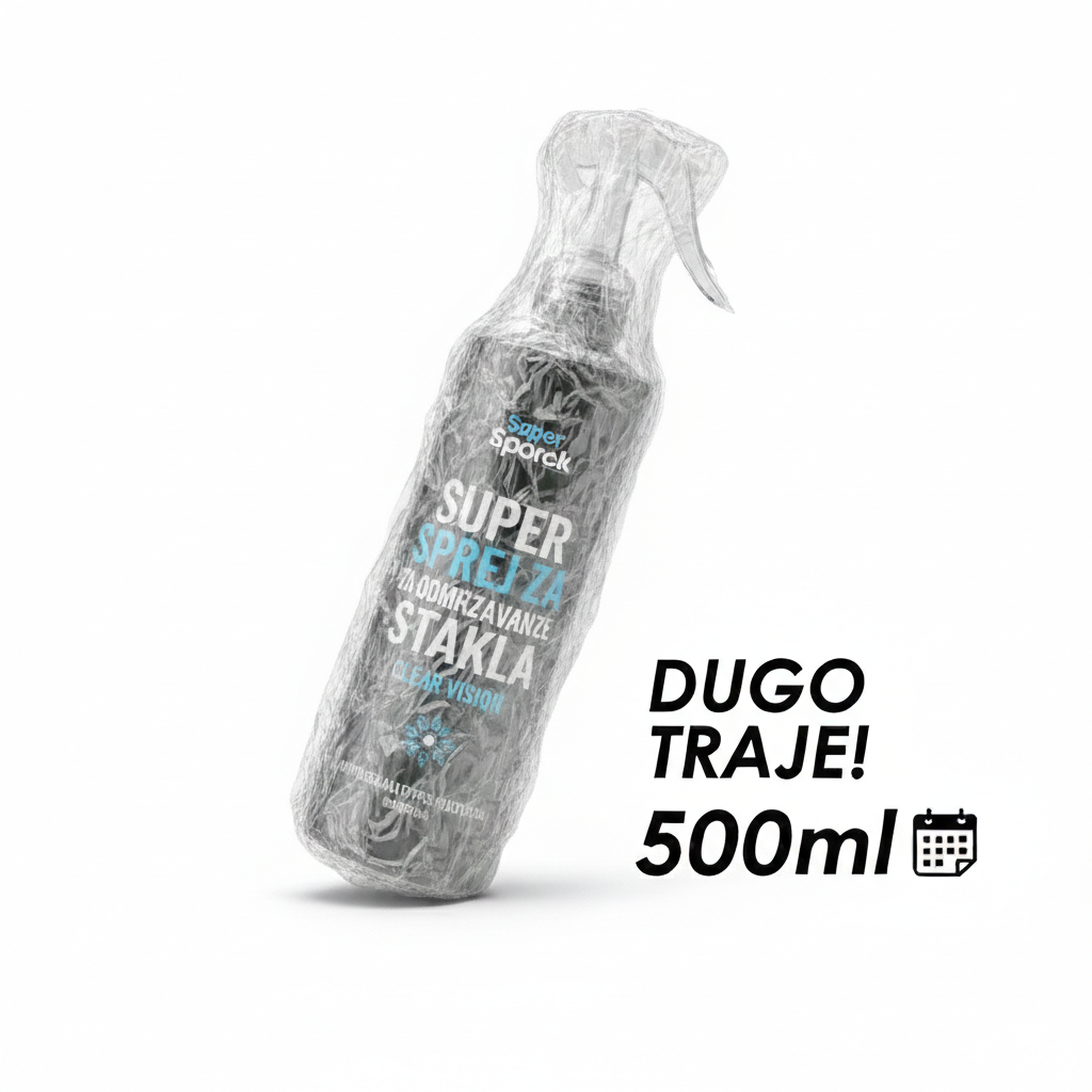 Super Sprej Za Odmrzavanje Stakla - CLEAR VISION