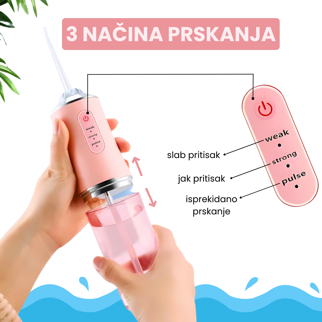 Profesionalni Tuš za zube – oralna higijena