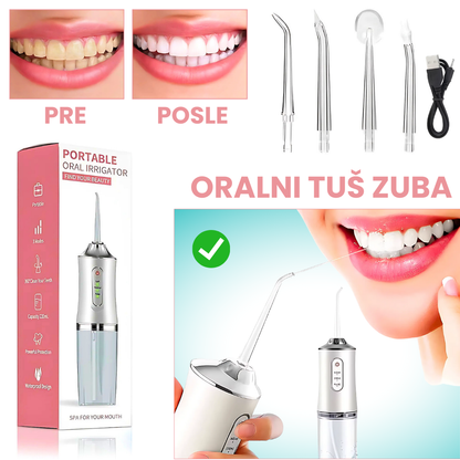 Profesionalni Tuš za zube – oralna higijena